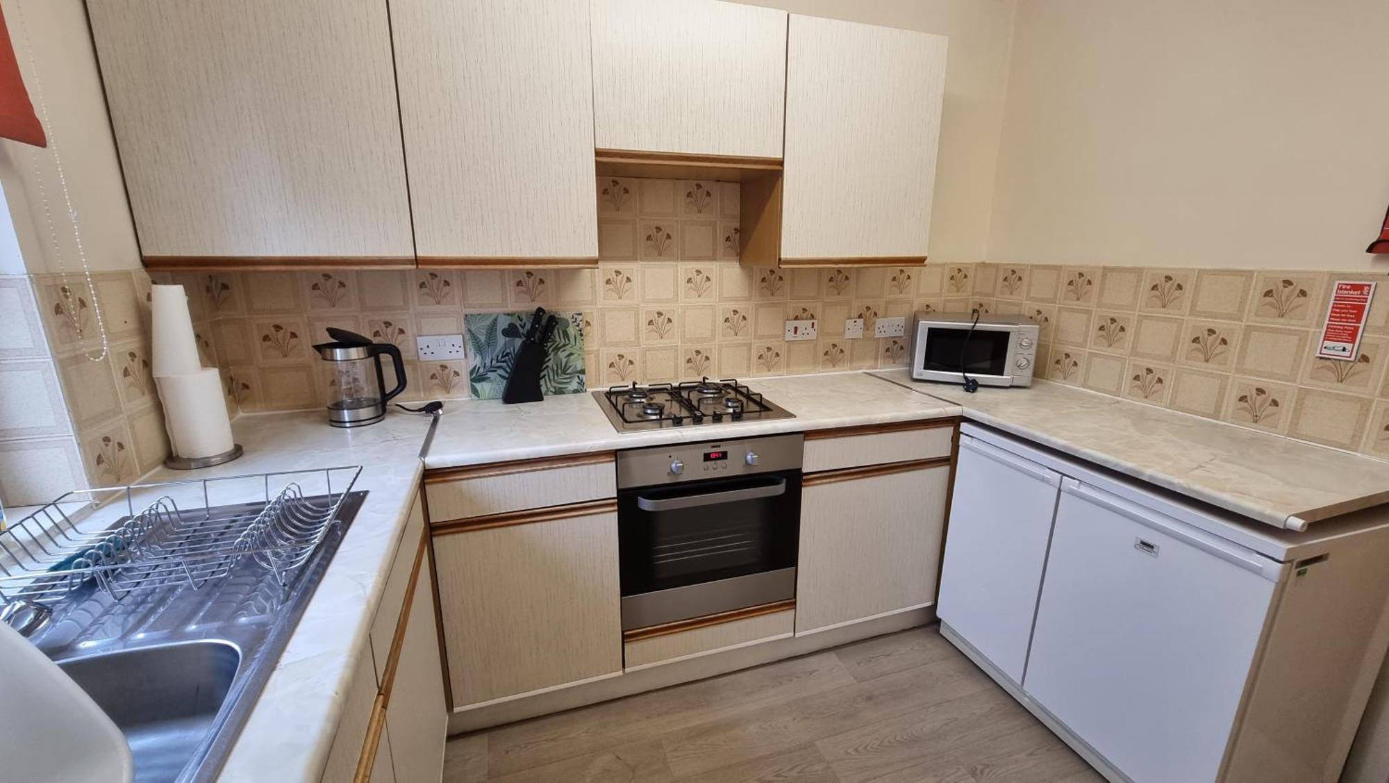 Faodail, 1 Bed Studio Apartment At Ravenscraig Castle And Park كيركالدي المظهر الخارجي الصورة